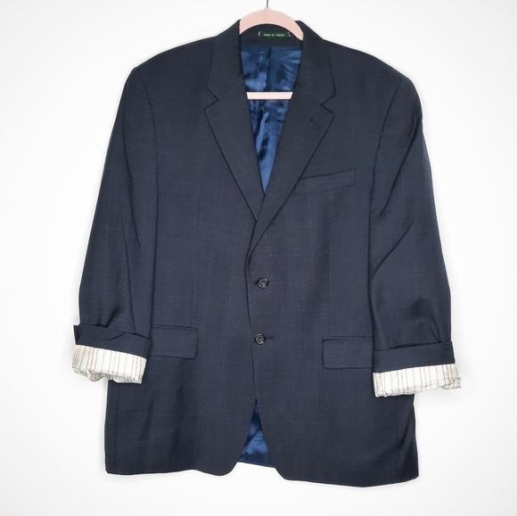 Ralph Lauren Plaid Blazer 42R - Picture 3 of 8